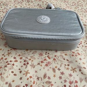 Silver Kipling Cosmetic Bag